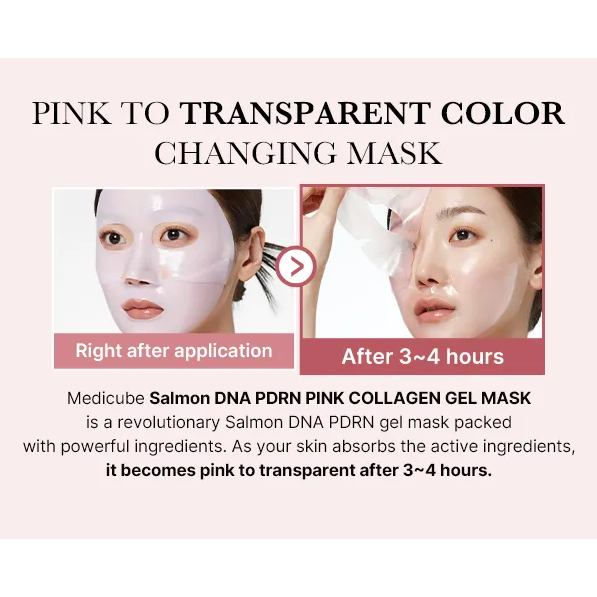 MEDICUBE PDRN Pink Collagen Gel Mask