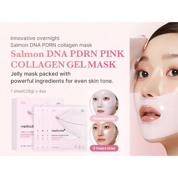 MEDICUBE PDRN Pink Collagen Gel Mask