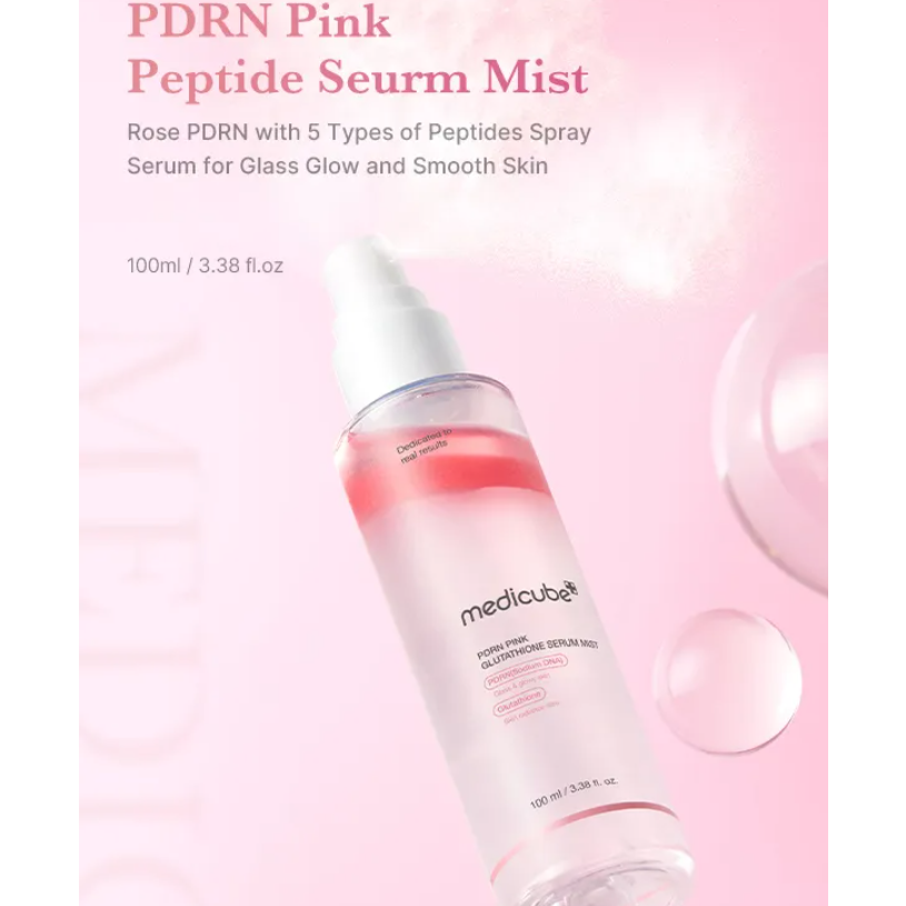 MEDICUBE PDRN Pink Glutathione Serum Mist